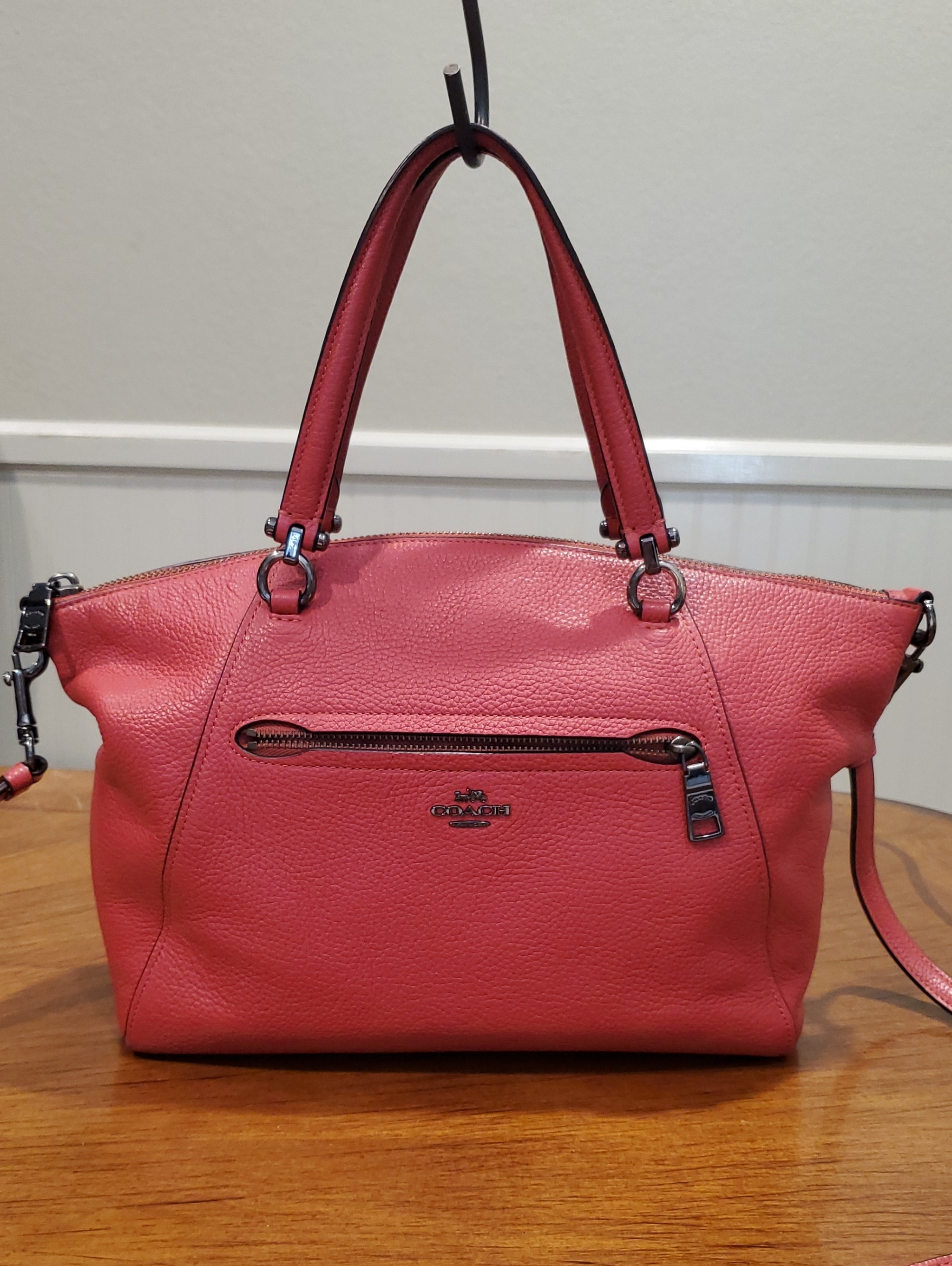 Coach Fuschia Pink Prairie Satchel Bag